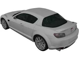 Mazda RX-8 (2008) 3D Model