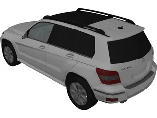 Mercedes-Benz GLK 350 (2010) 3D Model