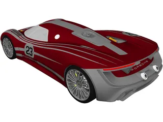 Porsche 917 Concept (2013) 3D Model