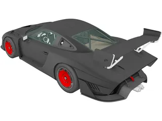 Porsche 935 Moby Dick (2019) 3D Model