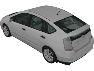 Toyota Prius (2003) 3D Model