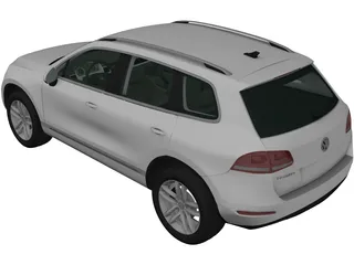 Volkswagen Touareg (2010) 3D Model