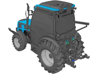 Landini REX 4 GT 3D Model