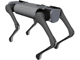 Unitree Aliengo 3D Model