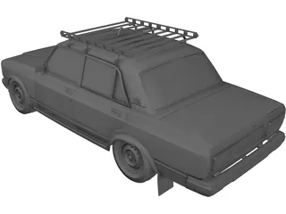VAZ 2105 Lada 3D Model