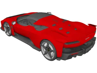 Ferrari F80 (2025) 3D Model