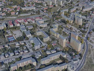 Bydgoszcz City, Poland (2023) 3D Model