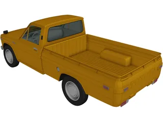 Toyota Hilux (1968) 3D Model