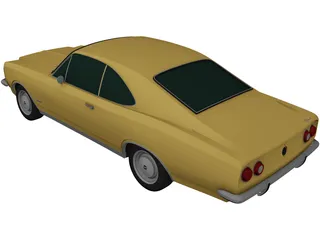 Chevrolet Opala (1978) 3D Model