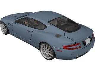 Aston Martin DB9 3D Model