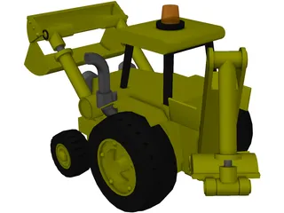Loader Scoop 3D Model