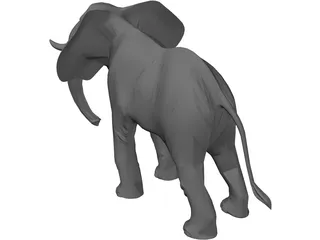 Elephant 3D Model