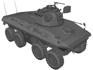 Luchs APC Personal Carrier 3D Model