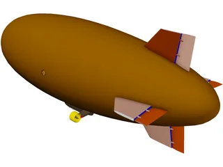 Blimp 3D Model