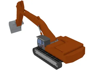 Hitachi 870LCH 3D Model
