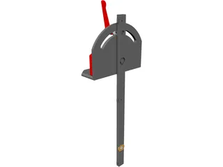 Craftsman Digital Miter Gauge 3D Model