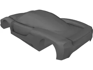 Ferrarri Enzo Body 3D Model