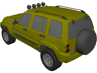 Jeep Liberty 3D Model