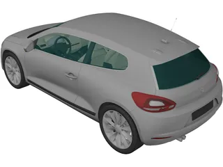 Volkswagen Scirocco 3D Model