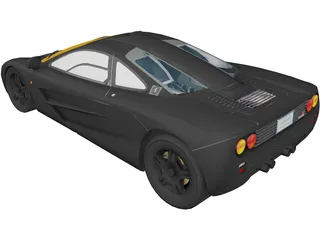McLaren F1 3D Model