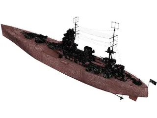 HMS Nelson 3D Model