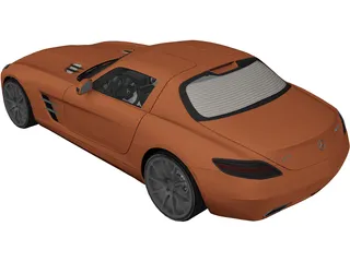 Mercedes-Benz SLS AMG 3D Model