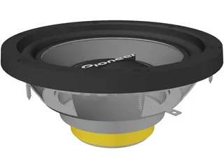 Pioneer Speaker 3D Model