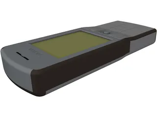 Nokia E50 Mobile Phone 3D Model