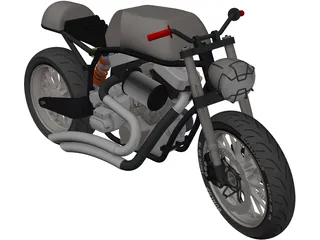 Motorcycle 3D Model