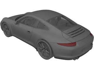 Porsche 911 Carrera S (2012) 3D Model