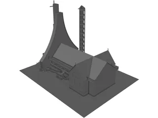 Church 3D Model