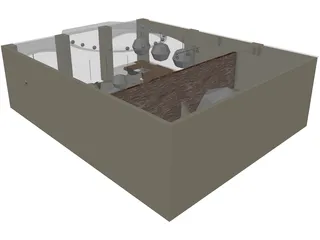 Mi Pancito Bakery 3D Model