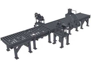 Tilting Tape 3D Model