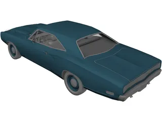 Dodge Coronet Super Bee (1970) 3D Model