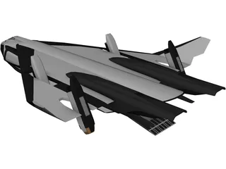 Avatar Space Shuttle 3D Model