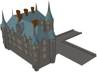 Castle 3D Model