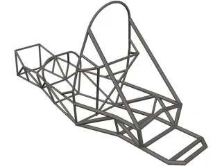Chassis Estrutura FT-05 3D Model