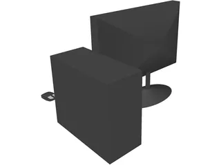 HP Computer 3D Model