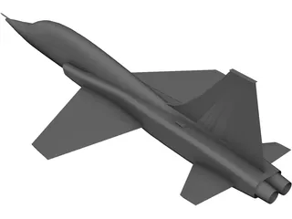 Northrop T-38 Talon 3D Model