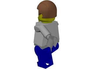 Lego Man 3D Model