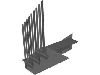 Staircase 3D Model