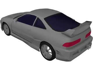 Honda Integra Type-R [Tuned] 3D Model