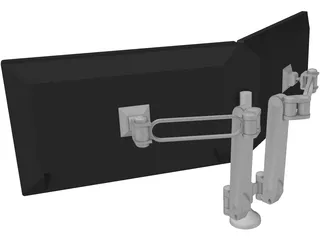 Monitors 3D Model