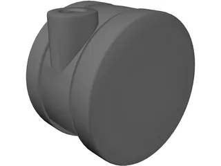 Caster Wheel 3D Model