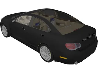 Acura ML SH AWD (2012) 3D Model