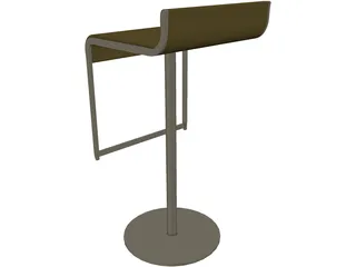 Bar Chair 3D Model
