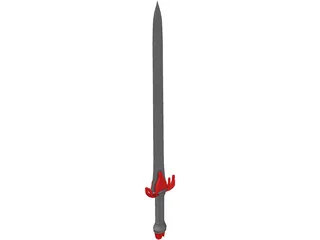 Emperior Sword 3D Model
