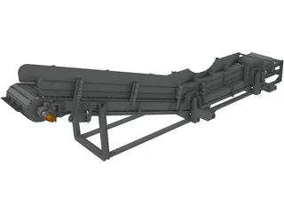 Chain Conveyor 3D Model