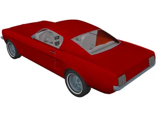 Ford Mustang (1967) 3D Model