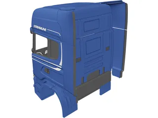Scania R730 Cabin 3D Model